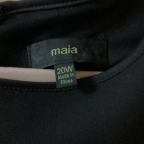 Women’s Black Sleeveless Crocheted Bottom Dress-Size 20- Pre-Owned - Picture 6 of 14